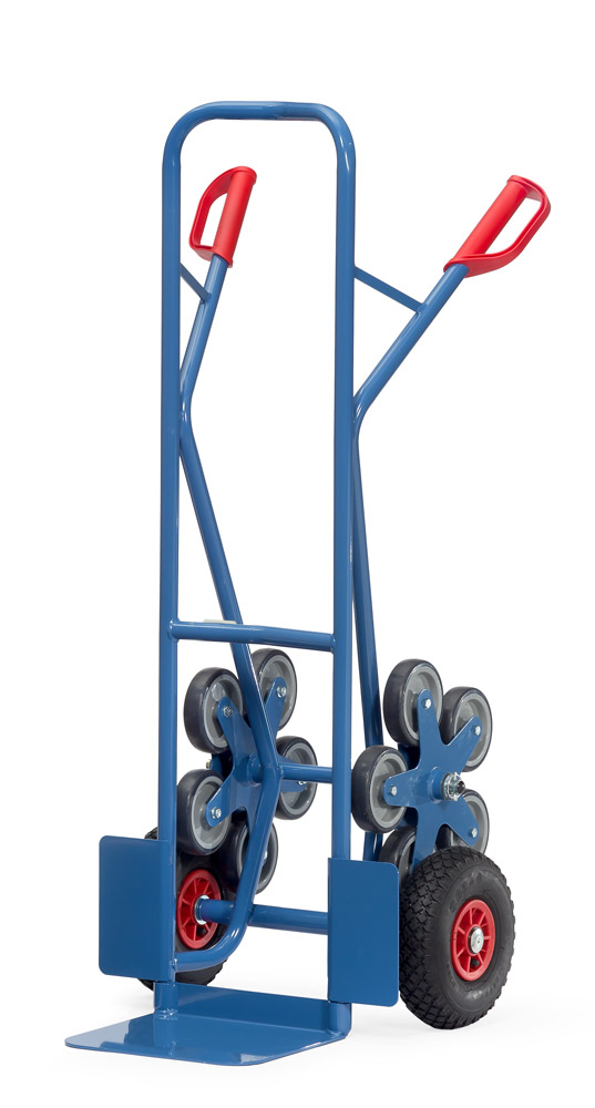 Treppenkarre mit 5-armigen Radsternen, Tragkraft 200 kg