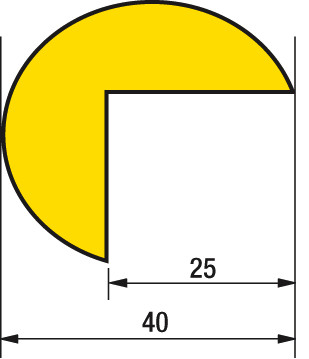 Eckschutz aus PU-Schaum, selbstklebend