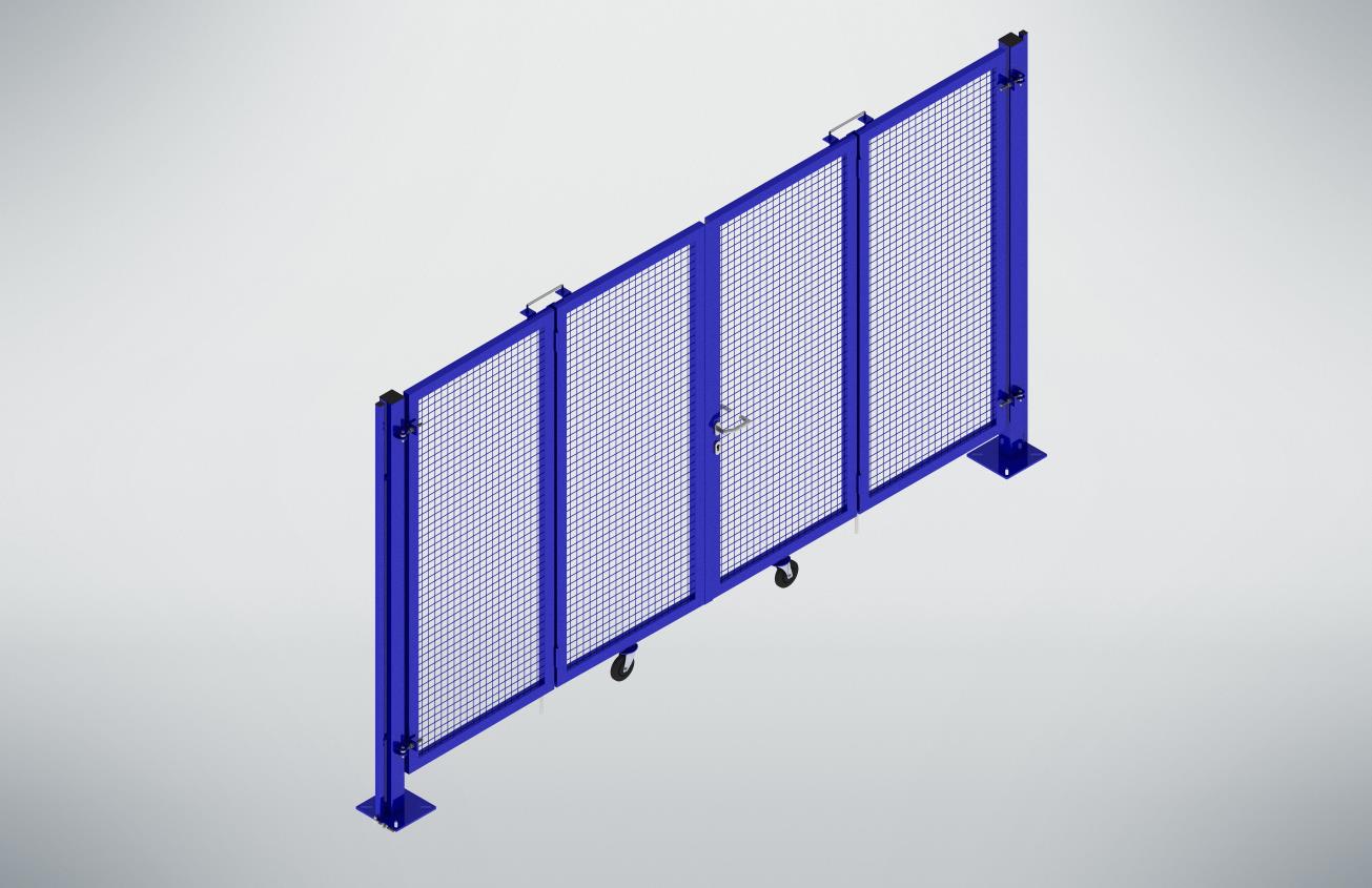 Falttor (Fußluft 180 mm)