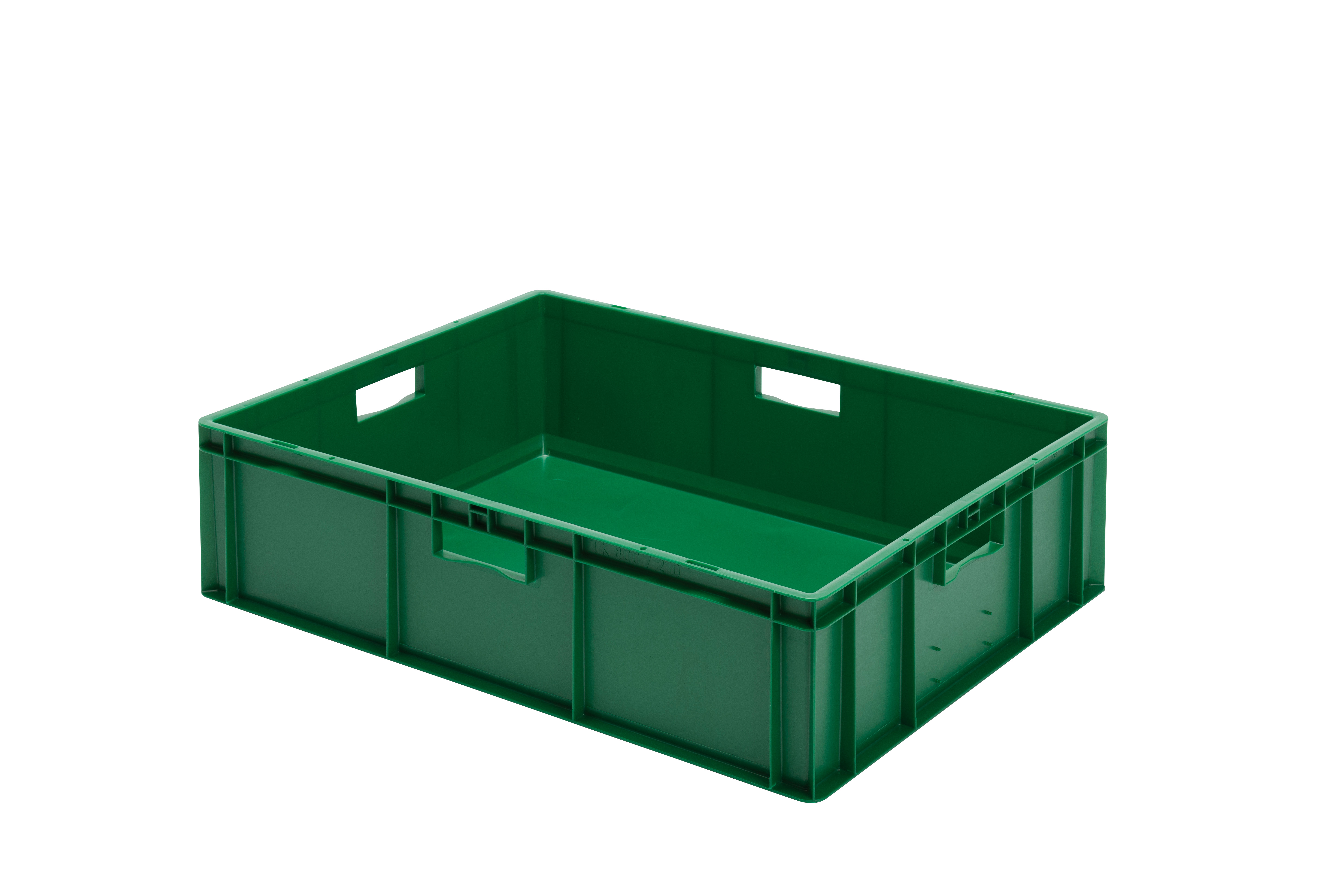 2 Stück Transport-Stapelkasten TK, L800 x B600 mm