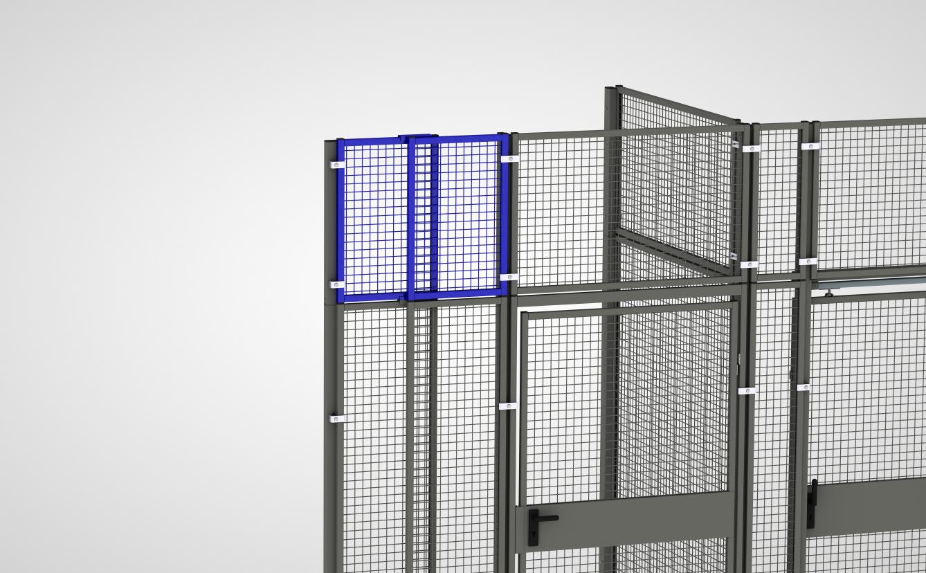 Vario-Aufsatzelement mit Acrylglas-Füllung (System 9200)