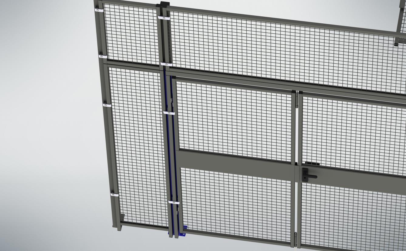Pfosten zur Befestigung der Elemente (System 9200)