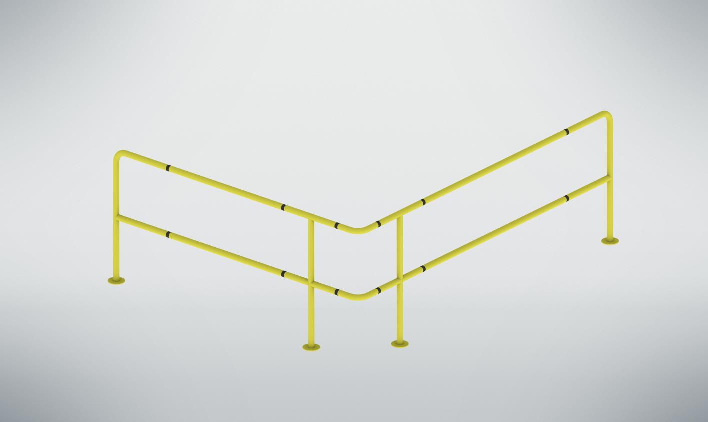 Schutzgeländer (Baukastensystem 3200)