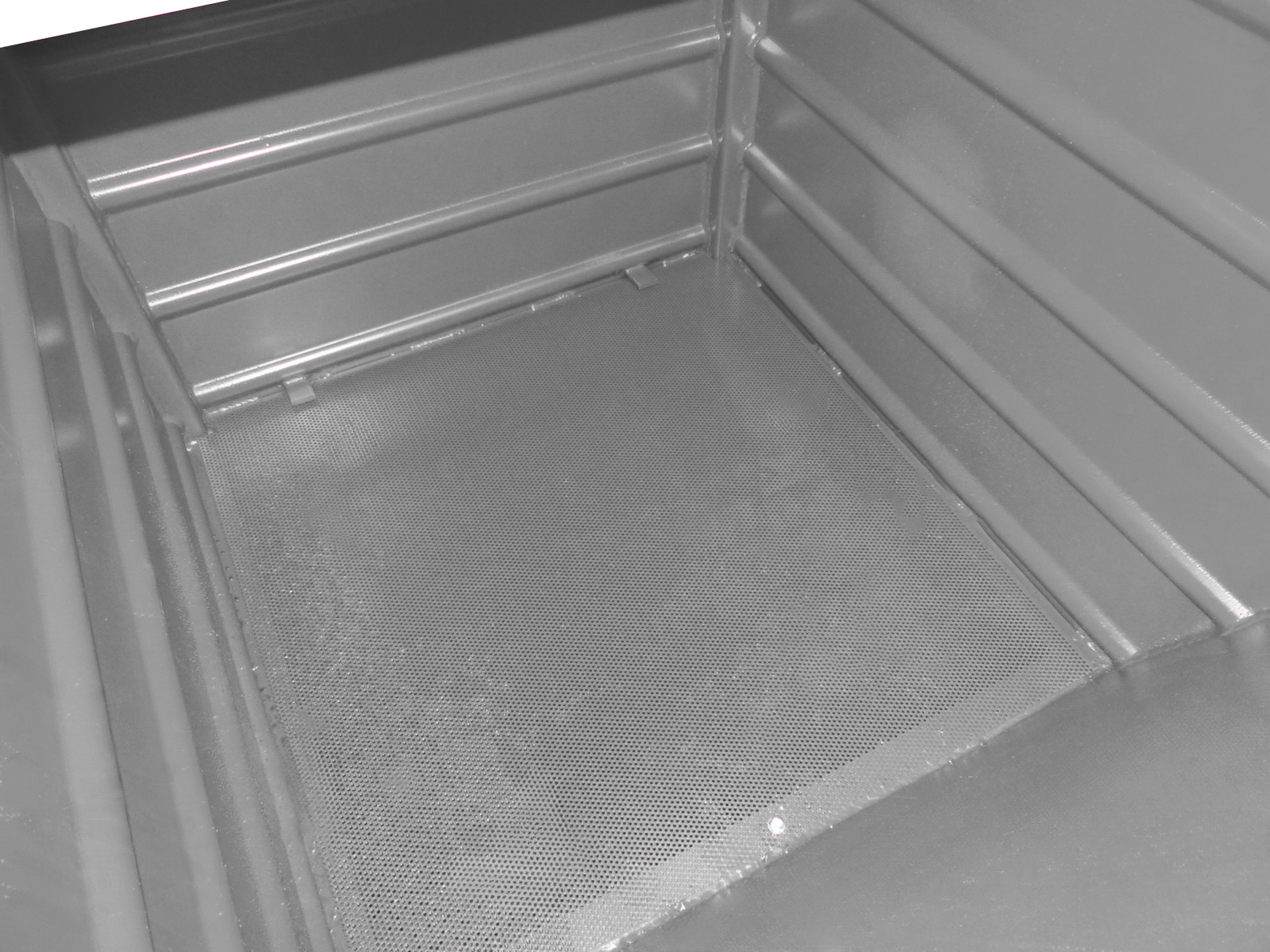 Späne-Stapelkipper mit Lochblech-Zwischenboden Typ BSL