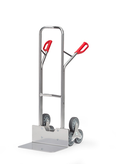 Alu-Treppenkarre mit 3-armigen Radsternen, Tragkraft 200 kg