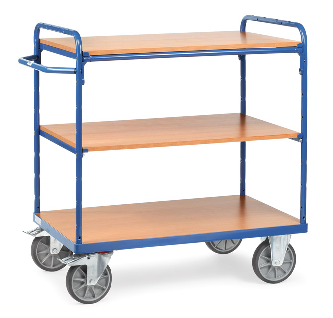 Etagenwagen mit 3 Ebenen, Tragkraft 600 kg