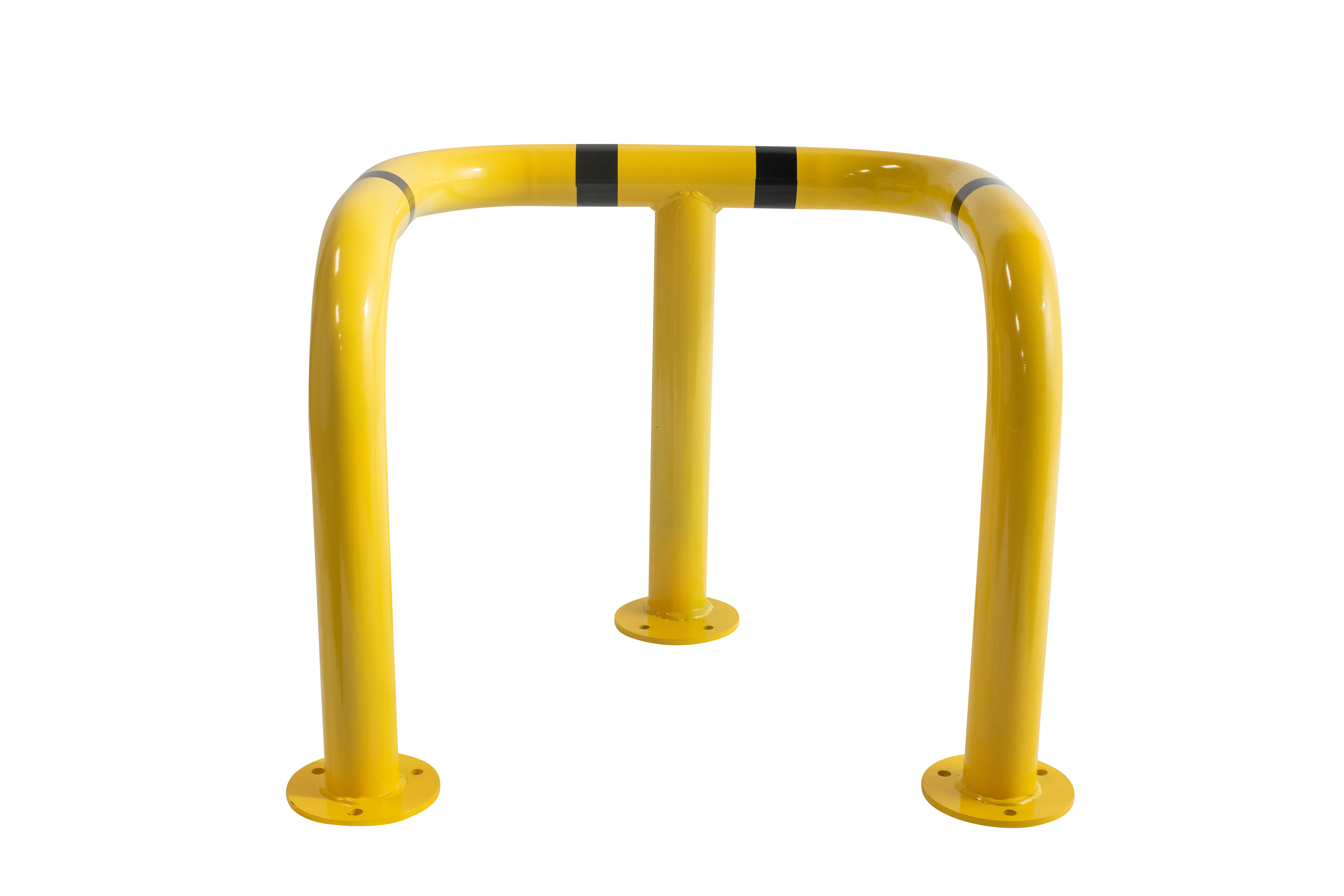 XL - Eck-Rammschutzbügel aus Stahl, Ø 76 mm