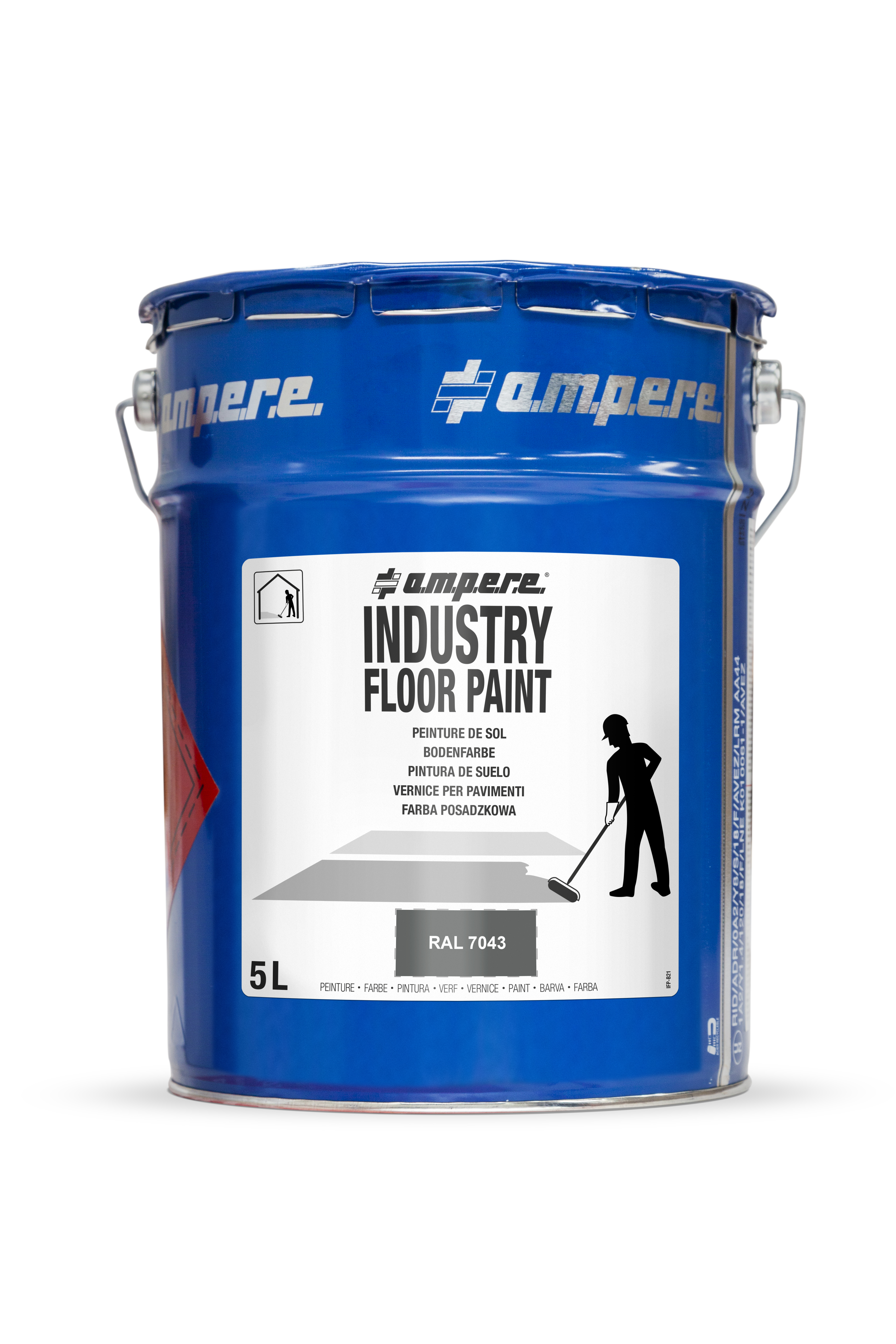 Bodenmarkierungsfarbe ""Traffic Floor Paint"" - 5 Liter