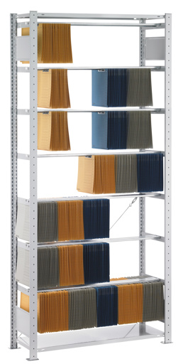 Regal für Pendelhefter, Stecksystem, für Leitz/Elba - Hefter, Stange 45kg