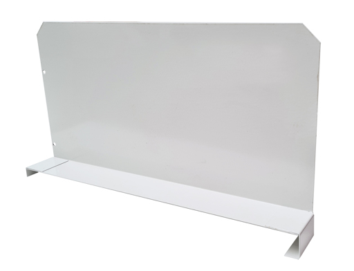 Klemmbarer Fachteiler, stufenlos verstellbar, RAL 7035 lichtgrau