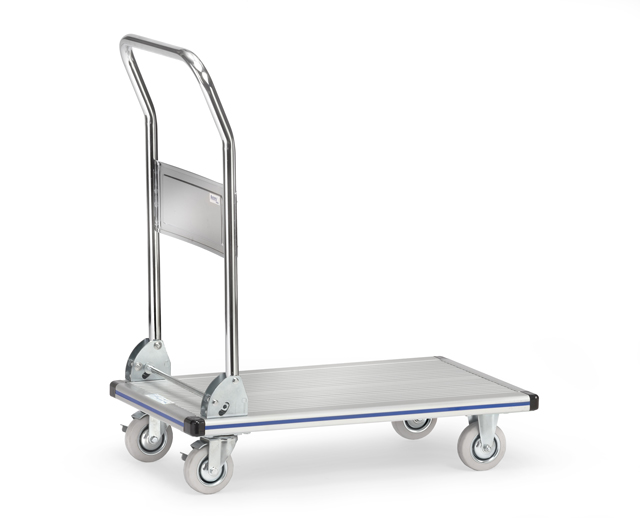Alu-Plattformwagen mit Klappbügel