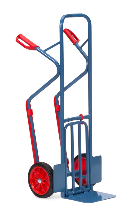 Paketkarre mit klappbarer Schaufel + Gleitkufen, Tragkraft 300 kg