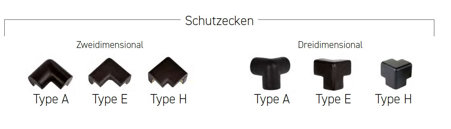 Schutzecken aus PU-Schaum, selbstklebend