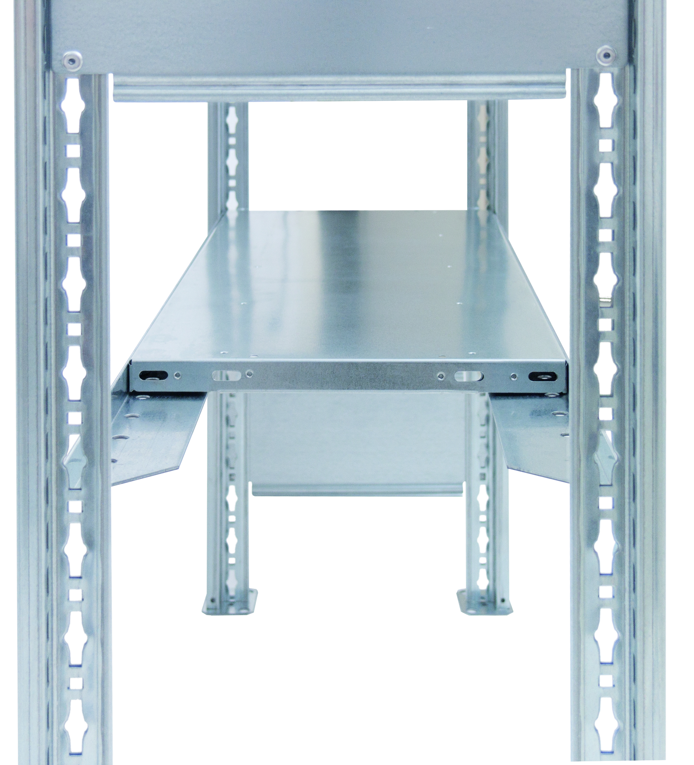 Stecksystem Grundregal, MULTIplus 250 kg, beidseitig nutzbar (Längenriegel)