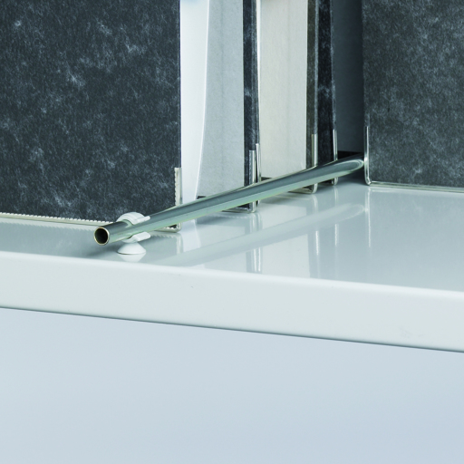 Büroregal, Stecksystem MULTIplus 150 kg, T600 mm, beidseitig nutzbar