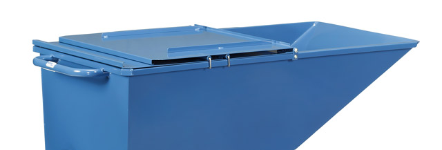 Deckel für Muldenkipper, klappbar, 2-seitig zu öffnen