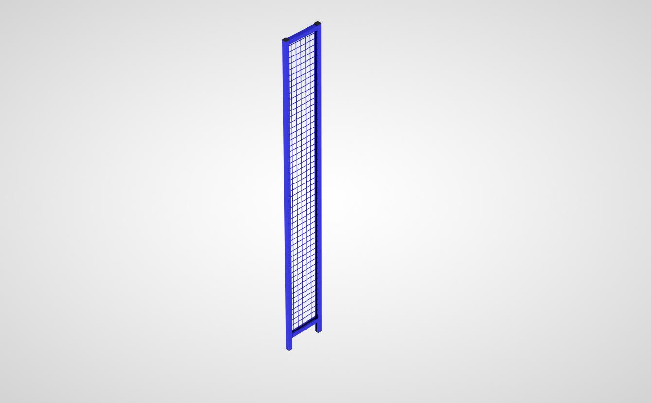 Wandelement mit Gitterfüllung (System 9200)