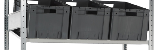 Zusatzebene für Doppel-Kanbanregal MULTIplus150, verzinkt