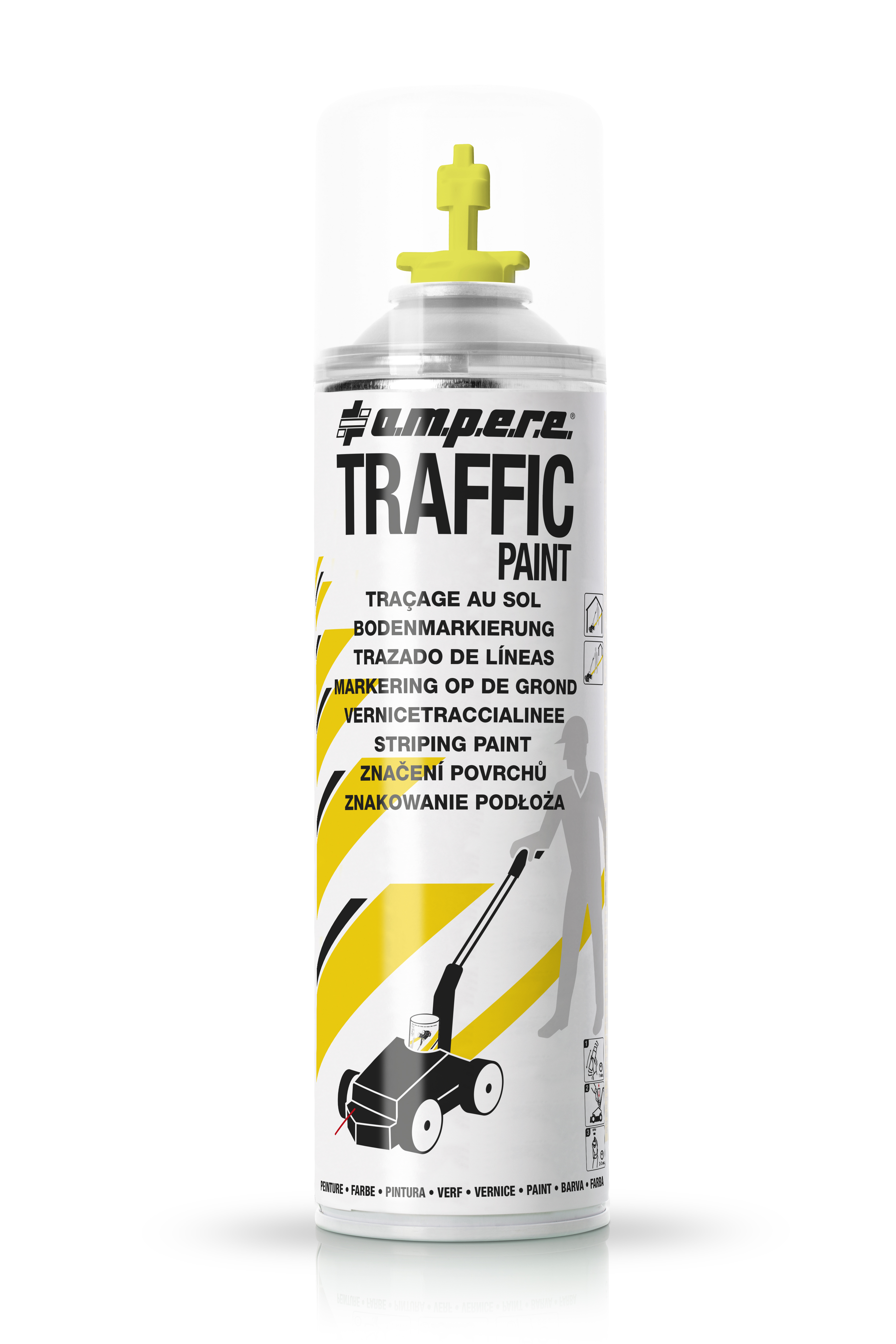 Bodenmarkierungsfarbe TRAFFIC PAINT®, 12x500 ml