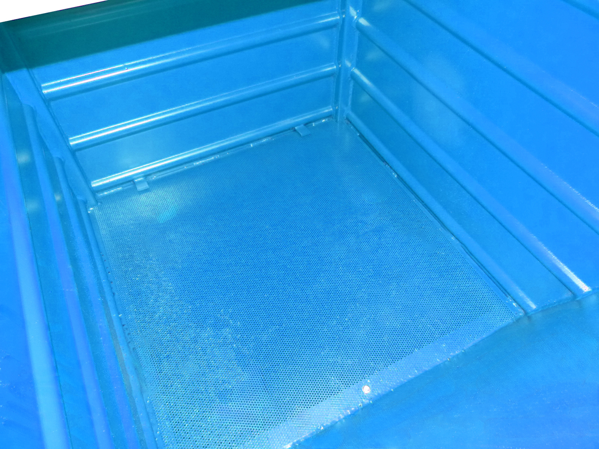 Späne-Stapelkipper mit Lochblech-Zwischenboden Typ BSL