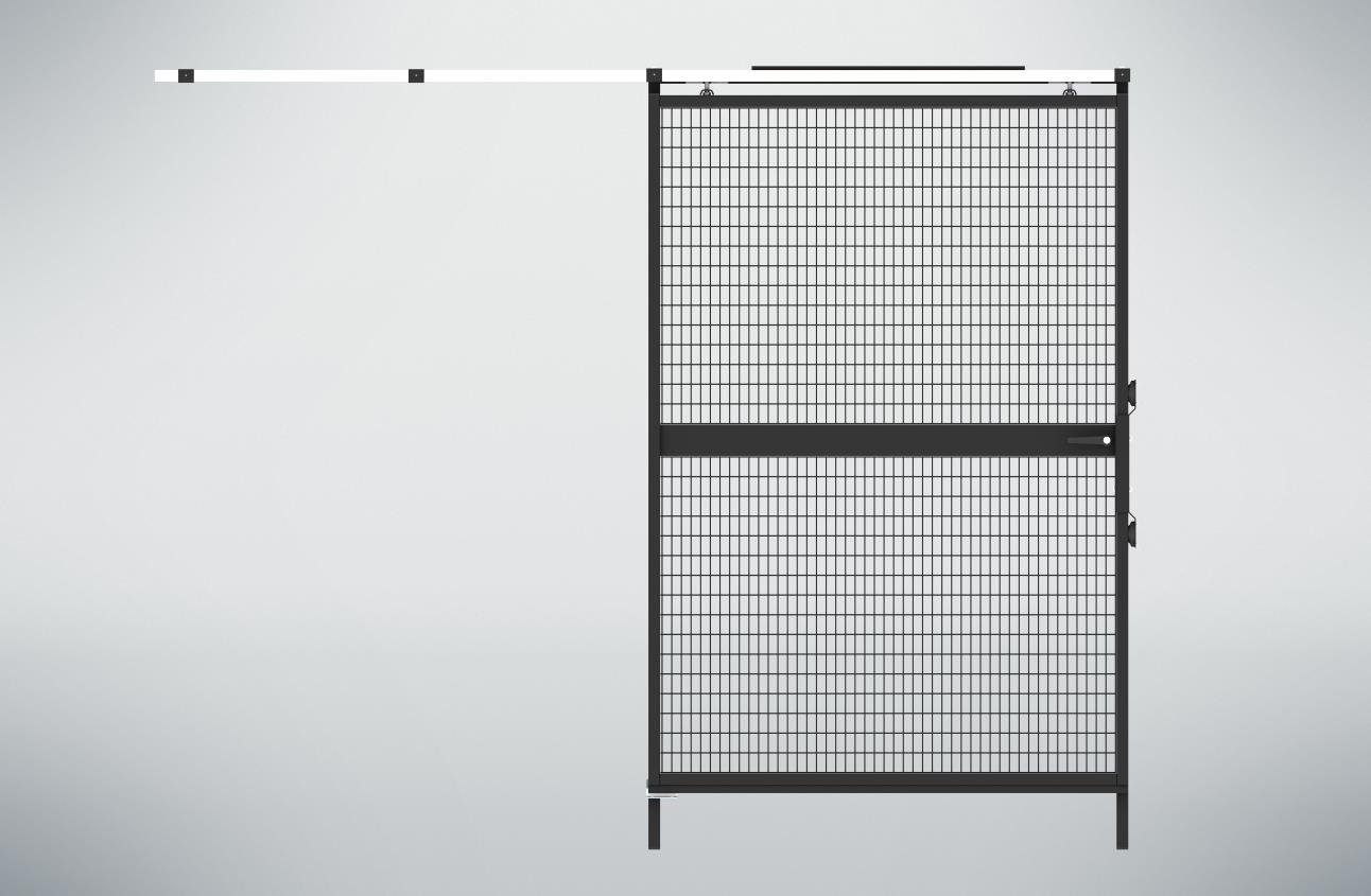 Schiebetür f. Maschinenschutzzaun (System 9900)