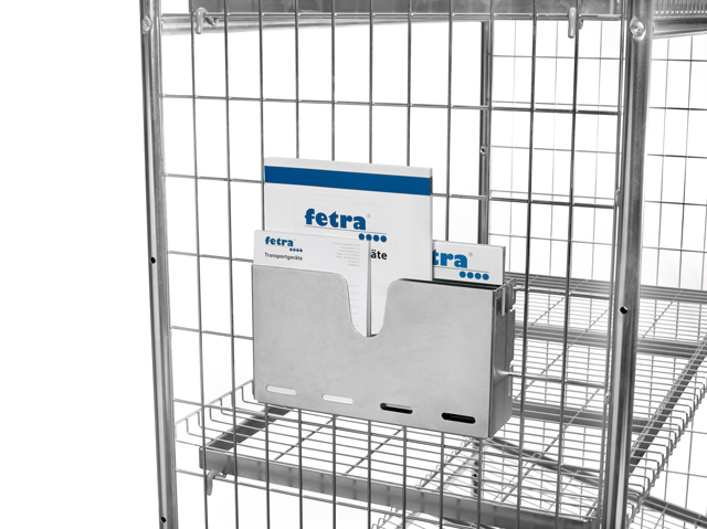 Dokumentenbox für Kommissionierwagen