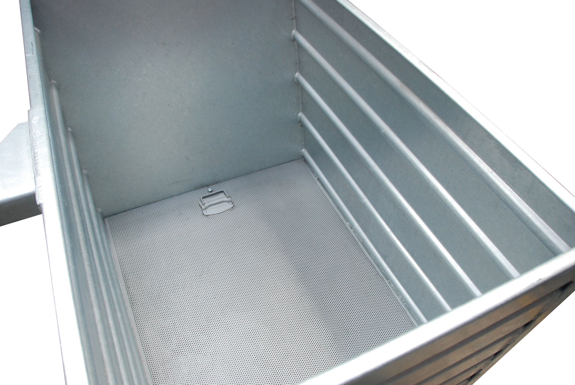 Späne-Stapelkipper mit Lochblech-Zwischenboden Typ BSL